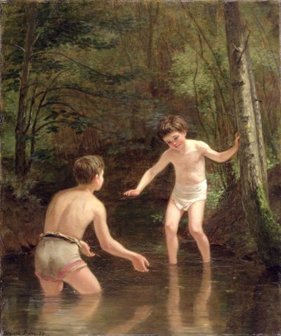 Badende Jungen, 1873 von Pierre Edouard Frere